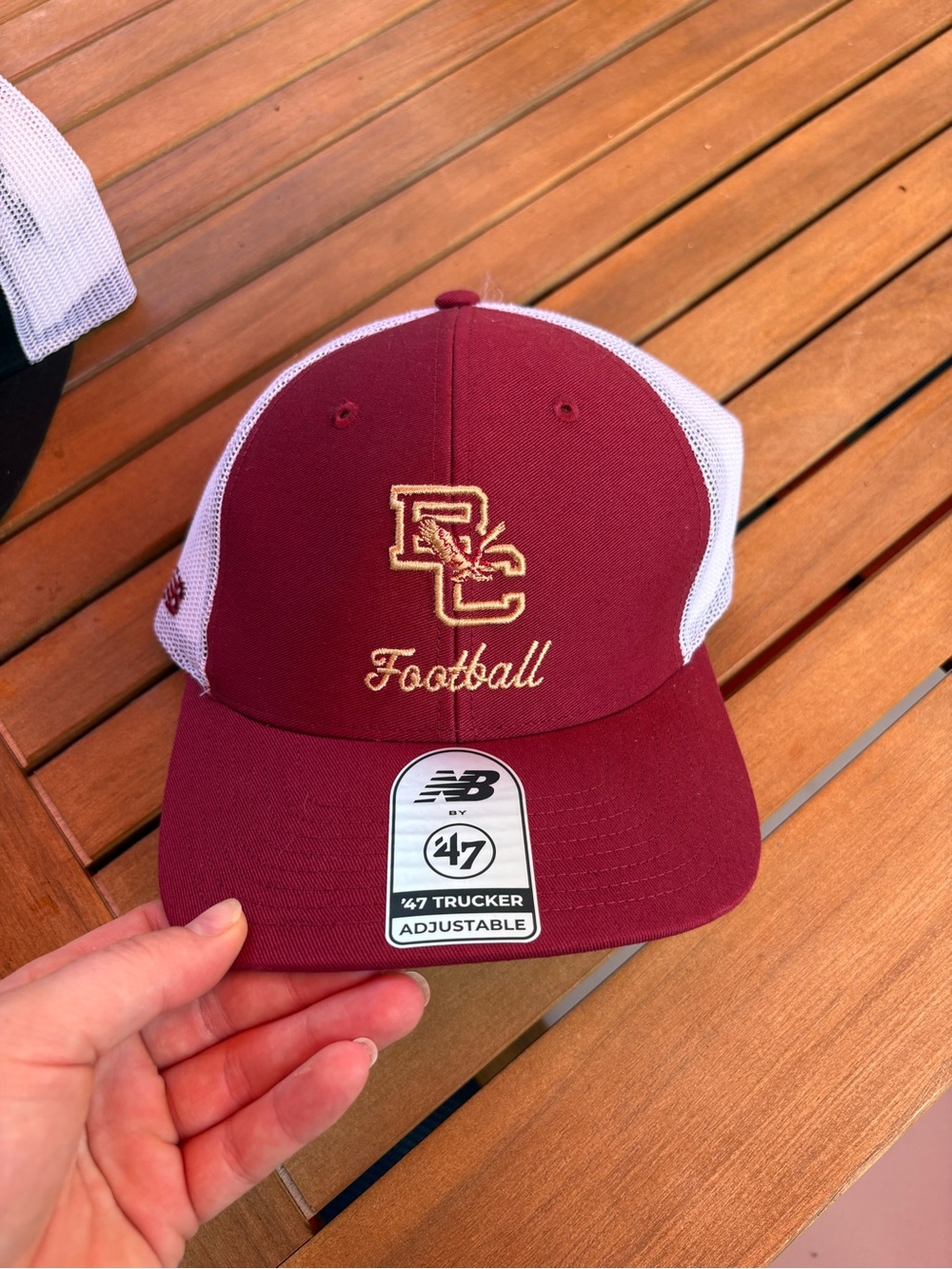 '47 Trucker Cap - Maroon and White Boston College Football